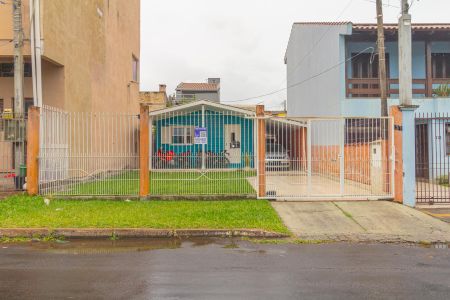 Fachada/Placa de casa à venda com 2 quartos, 80m² em Estância Velha, Canoas