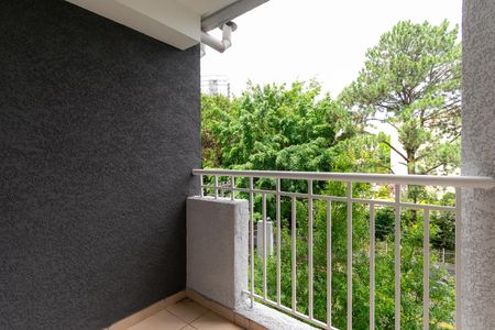 Varanda da Sala de apartamento à venda com 2 quartos, 55m² em Vila Prudente, São Paulo