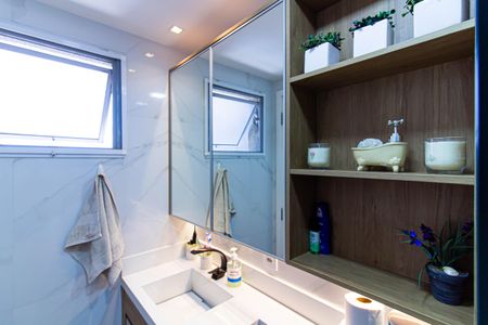 Apartamento à venda com 147m², 3 quartos e 4 vagasBanheiro da Suíte