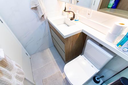 Apartamento à venda com 147m², 3 quartos e 4 vagasBanheiro da Suíte