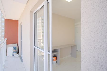 Apartamento à venda com 32m², 1 quarto e sem vagaVaranda da sala e do quarto