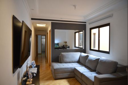 Sala de apartamento à venda com 2 quartos, 90m² em Vila Pires, Santo André