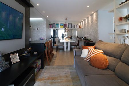 Sala de apartamento à venda com 2 quartos, 87m² em Vila Anastácio, São Paulo