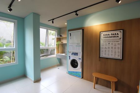 Studio para alugar com 36m², 2 quartos e sem vagaÁrea Comum - Lavanderia