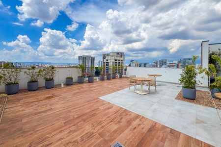 Apartamento para alugar com 19m², 1 quarto e sem vagaRooftop