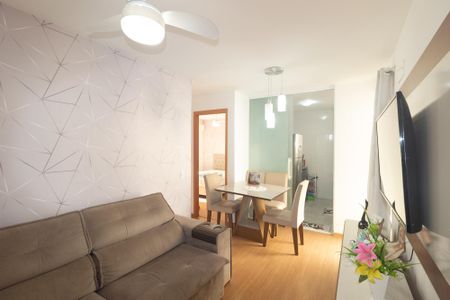 Sala de apartamento para alugar com 2 quartos, 49m² em Campo Grande, Rio de Janeiro