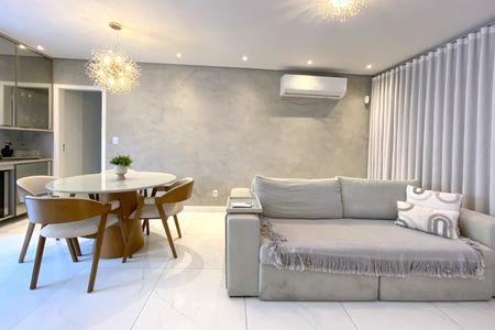 Sala de apartamento à venda com 3 quartos, 116m² em Sion, Belo Horizonte