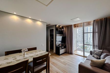 Sala de apartamento à venda com 3 quartos, 59m² em Jardim Sabara, São Paulo