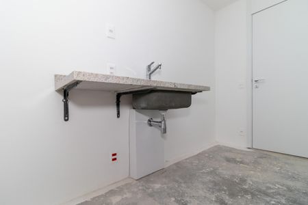 Studio à venda com 25m², 1 quarto e sem vagaCozinha