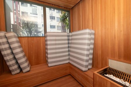 Studio à venda com 25m², 1 quarto e sem vagaÁrea comum - Sauna
