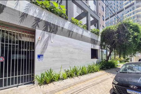 Apartamento para alugar com 40m², 2 quartos e sem vaga Apartamento para alugar com 40m², 2 quartos e sem vagaFachada e portaria