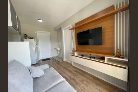 Detalhe Sala de apartamento para alugar com 1 quarto, 27m² em Vila Butantã, São Paulo