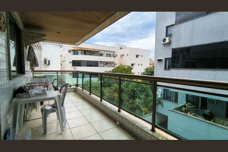 Varanda de apartamento à venda com 3 quartos, 98m² em Recreio dos Bandeirantes, Rio de Janeiro