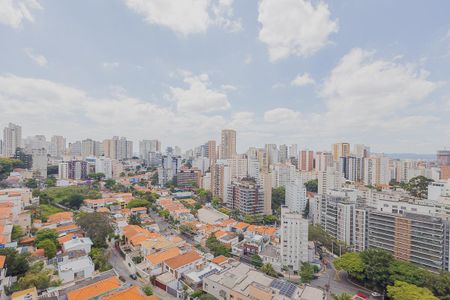 Vista da Sala de apartamento à venda com 2 quartos, 100m² em Sumaré, São Paulo