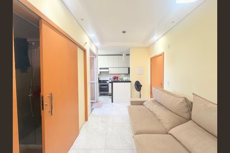 Sala de apartamento à venda com 2 quartos, 60m² em Cecap, Jundiaí