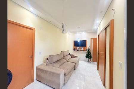 Sala de apartamento à venda com 2 quartos, 60m² em Cecap, Jundiaí