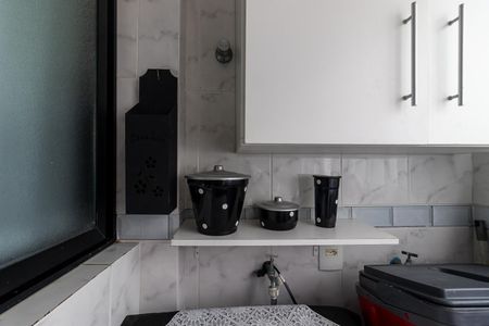 Área de Serviço de apartamento para alugar com 1 quarto, 50m² em Aviação, Praia Grande