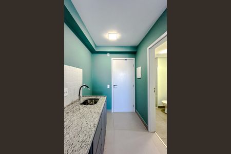 Studio para alugar com 27m², 1 quarto e sem vaga Studio para alugar com 27m², 1 quarto e sem vagaCozinha