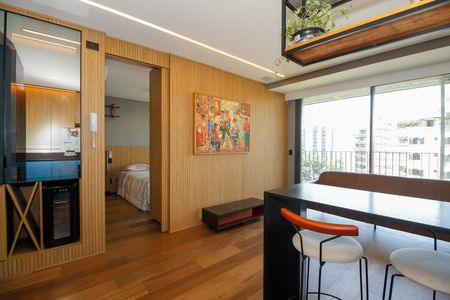 Apartamento à venda com 63m², 1 quarto e 1 vaga Apartamento à venda com 63m², 1 quarto e 1 vagaSala e Cozinha