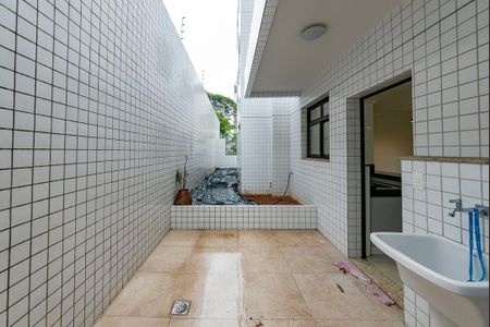 Área externa privativa de apartamento para alugar com 3 quartos, 110m² em Nova Granada, Belo Horizonte