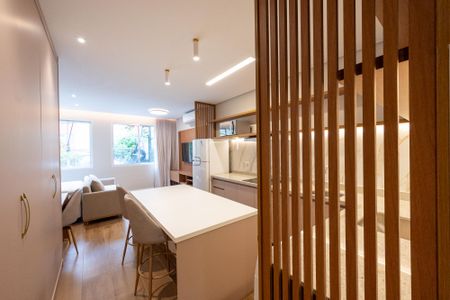 Studio para alugar com 28m², 1 quarto e sem vaga