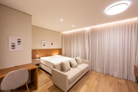 Studio para alugar com 28m², 1 quarto e sem vaga