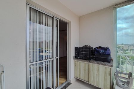 Varanda da Sala de apartamento para alugar com 2 quartos, 73m² em Taboão, São Bernardo do Campo