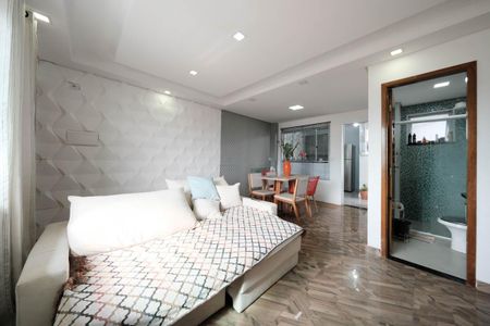 Sala de apartamento à venda com 2 quartos, 100m² em Vila Guilhermina, São Paulo