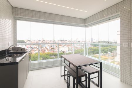 Varanda Gourmet  de apartamento para alugar com 2 quartos, 81m² em Cidade Mãe do Céu, São Paulo