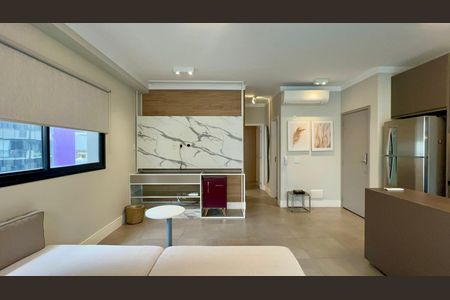 Apartamento para alugar com 68m², 1 quarto e 1 vaga Apartamento para alugar com 68m², 1 quarto e 1 vagaSala