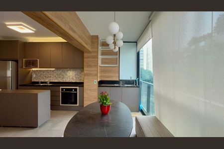 Apartamento para alugar com 68m², 1 quarto e 1 vaga Apartamento para alugar com 68m², 1 quarto e 1 vagaVaranda