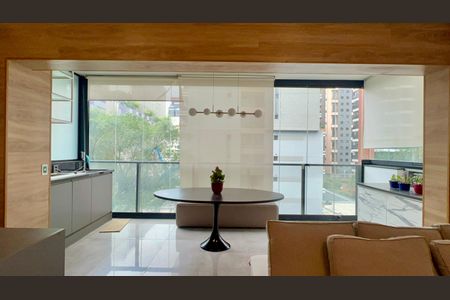 Apartamento para alugar com 68m², 1 quarto e 1 vaga Apartamento para alugar com 68m², 1 quarto e 1 vagaVaranda