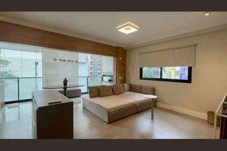 Apartamento para alugar com 68m², 1 quarto e 1 vaga Apartamento para alugar com 68m², 1 quarto e 1 vagaSala