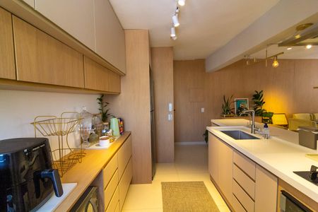 Apartamento para alugar com 72m², 3 quartos e 1 vagaCozinha Americana