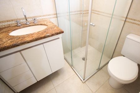 Apartamento para alugar com 90m², 3 quartos e 1 vagaBanheiro da Suíte 1