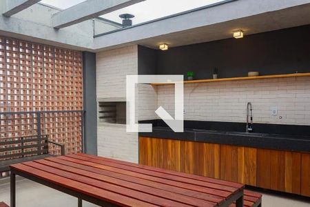 Studio para alugar com 25m², 1 quarto e sem vagaChurrasqueira