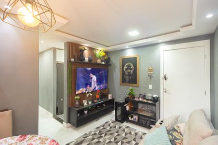 Sala de apartamento para alugar com 2 quartos, 44m² em Campo Grande, Rio de Janeiro