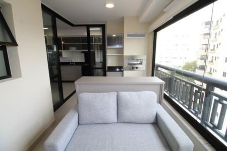 Sala de apartamento para alugar com 1 quarto, 45m² em Vila Adyana, São José dos Campos