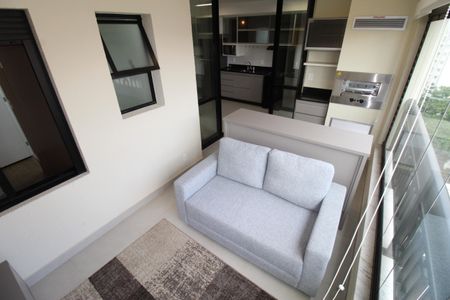 Sala de apartamento para alugar com 1 quarto, 45m² em Vila Adyana, São José dos Campos