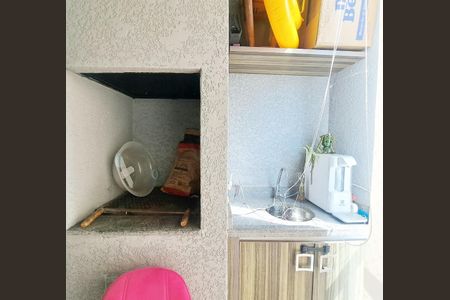 Sacada gourmet de apartamento para alugar com 2 quartos, 60m² em Presidente Altino, Osasco