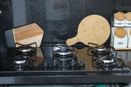 Casa de condomínio para alugar com 355m², 3 quartos e 5 vagasCozinha