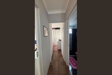 Corredor de apartamento à venda com 2 quartos, 48m² em Vila Bela Vista, Santo André