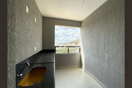 Varanda de apartamento para alugar com 2 quartos, 60m² em Nova Granada, Belo Horizonte