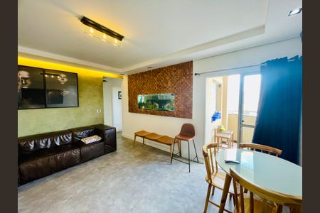 Sala de apartamento à venda com 3 quartos, 91m² em Vila Augusta, Guarulhos