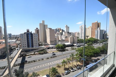 Sala - Vista de kitnet/studio para alugar com 1 quarto, 45m² em Centro, Campinas