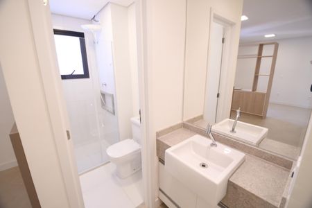 Studio para alugar com 46m², 1 quarto e 1 vagaBanheiro da Suíte