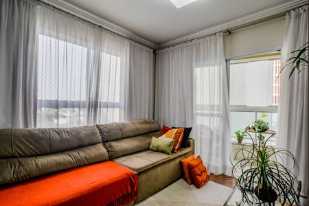 Sala de apartamento à venda com 3 quartos, 131m² em Jardim Bela Vista, Santo André