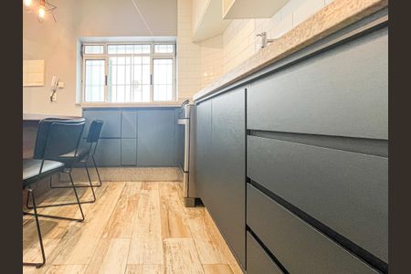 Apartamento para alugar com 44m², 1 quarto e sem vagaCozinha e Área de Serviço