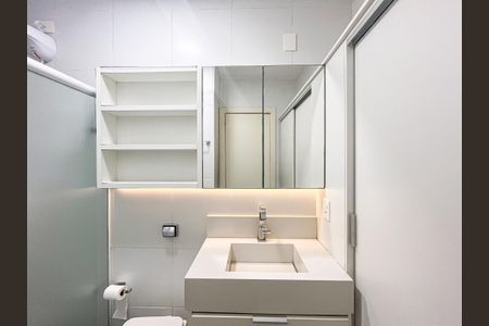 Apartamento para alugar com 44m², 1 quarto e sem vagaBanheiro