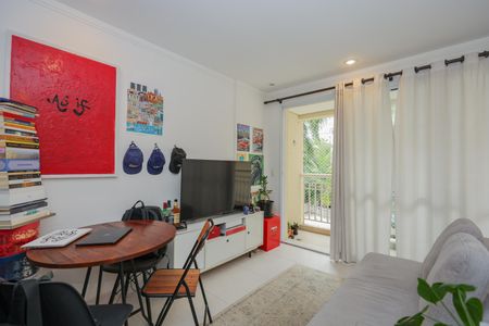Sala de apartamento à venda com 1 quarto, 35m² em Panamby, São Paulo
